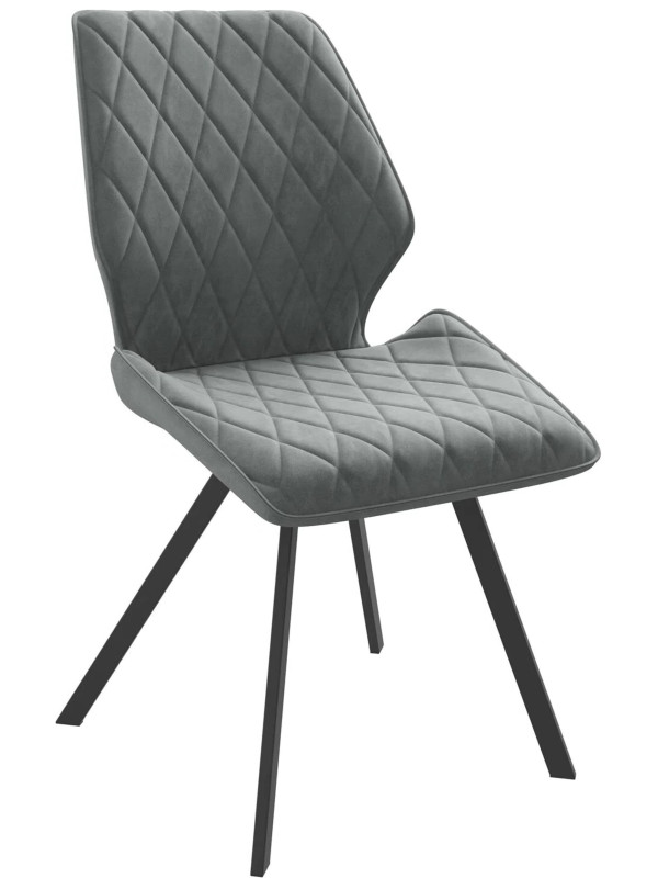 Стул MamaDoma Rafael-R 360 антрацит/черный