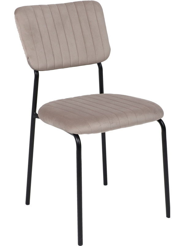 Стул AksHome Rain темно-бежевый/черный