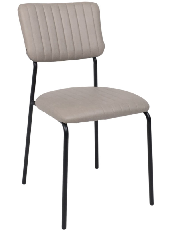 Стул AksHome Rain бежевый/черный