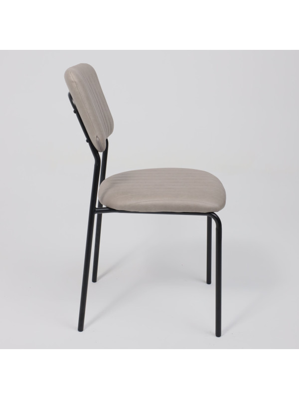 Стул AksHome Rain бежевый/черный