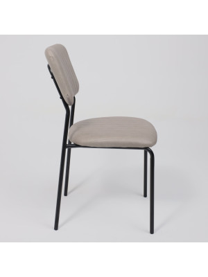 Стул AksHome Rain бежевый/черный