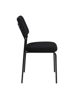 Стул AksHome Rain черный сбоку