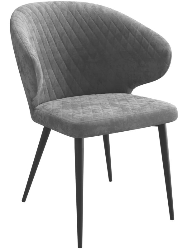 Стул MamaDoma Rob серый/черный