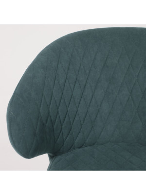 Стул MamaDoma Rob-R1 360 зеленый/черный вблизи