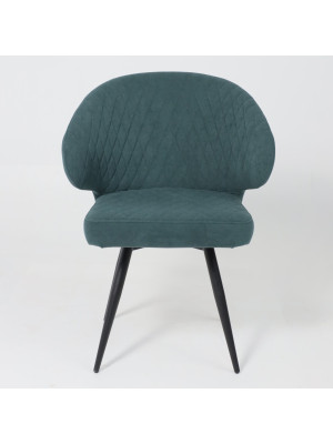 Стул MamaDoma Rob-R1 360 зеленый/черный спереди