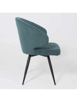 Стул MamaDoma Rob-R1 360 зеленый/черный с