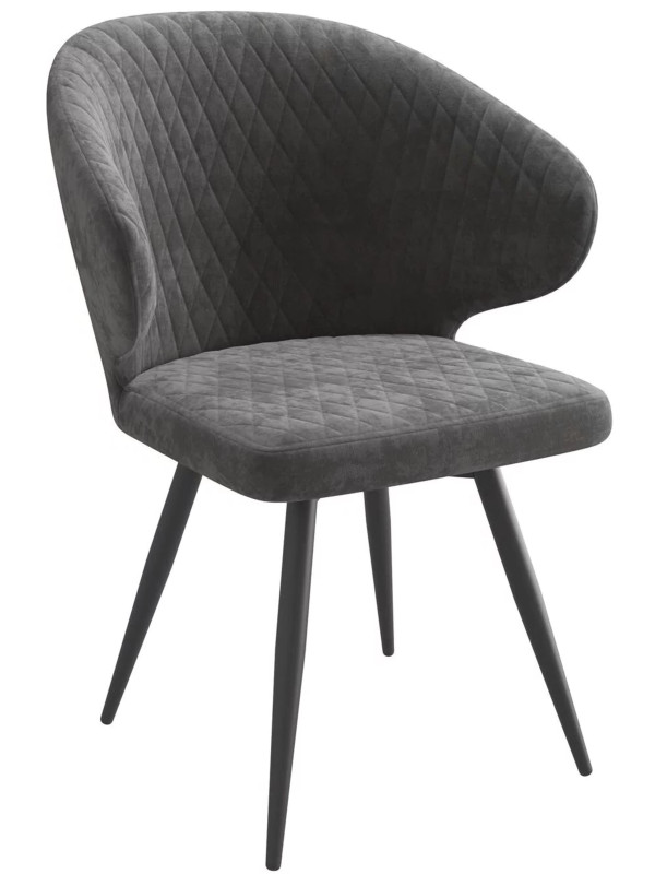 Стул MamaDoma Rob-R1 360 антрацит/черный