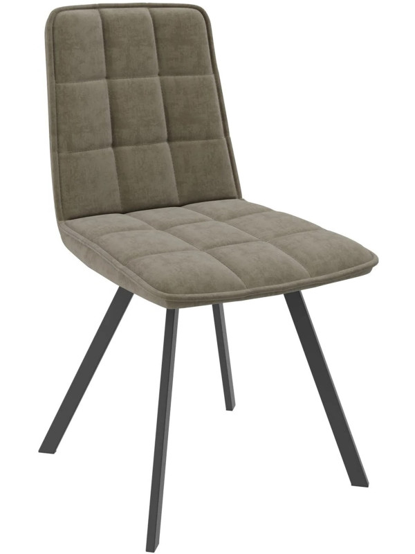 Стул MamaDoma Rom D латте/черный