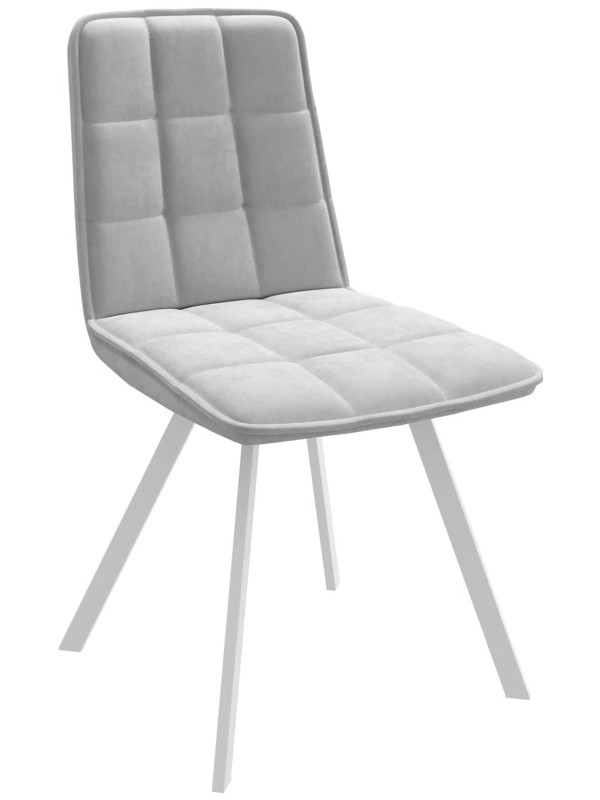 Стул MamaDoma Rom D серебряный/черный