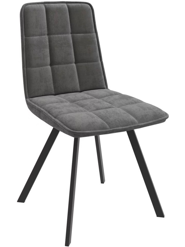 Стул MamaDoma Rom D антрацит/черный