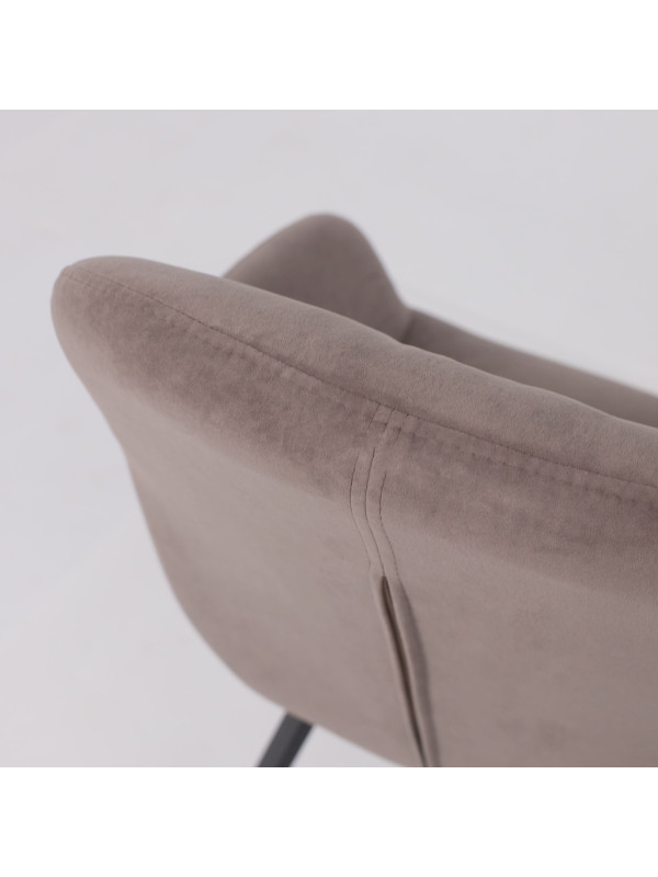 Стул MamaDoma Romeo Smile 360 латте/черный сверху