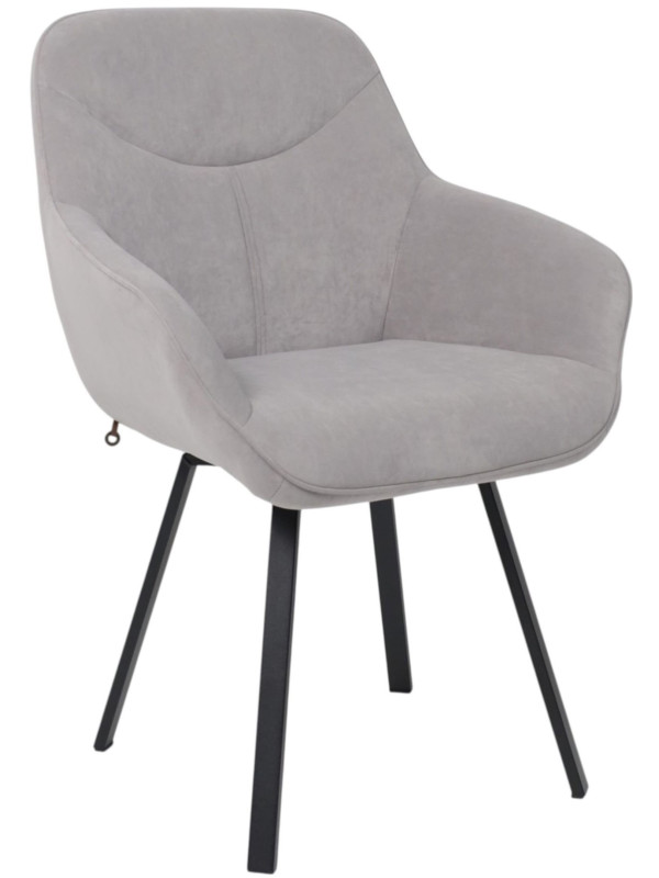 Стул MamaDoma Romeo Smile 360 серый/черный