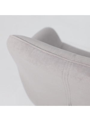 Стул MamaDoma Romeo Smile 360 серый/черный сверху