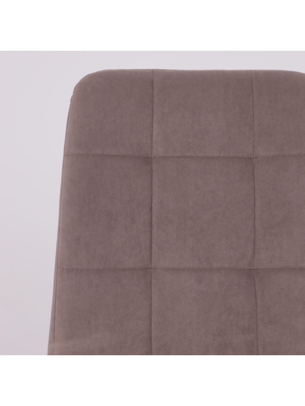 Стул MamaDoma Rommy латте/черный спереди