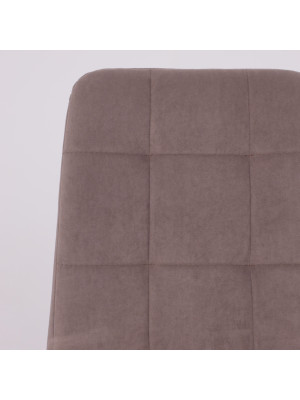 Стул MamaDoma Rommy латте/черный спереди