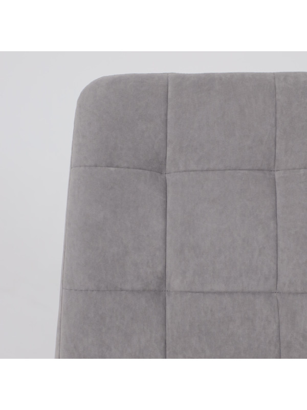 Стул MamaDoma Rommy серый/черный вблизи