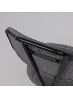 Стул AksHome Tori серый/черный сверху