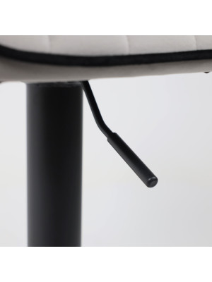 Стул AksHome Capri серый/черный механизм регулировки