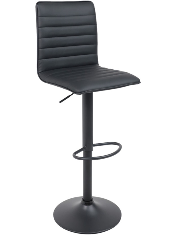 Стул AksHome Capri черный (экокожа)