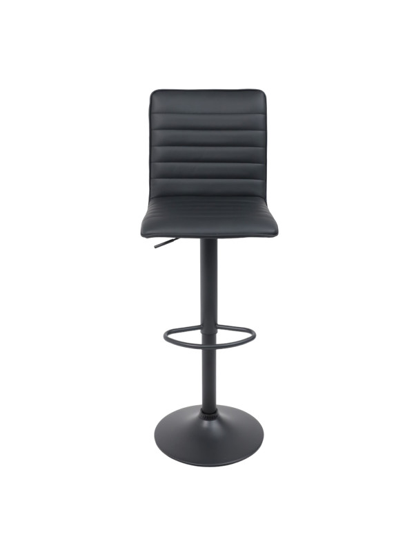 Стул AksHome Capri черный (экокожа) спереди