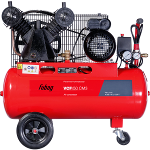 Вид сбоку на Компрессор Fubag VCF/50 CM3