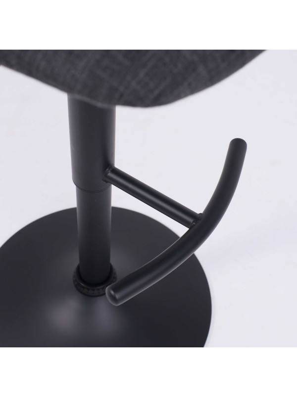 Стул AksHome Jessy темно-серый/черный подножка