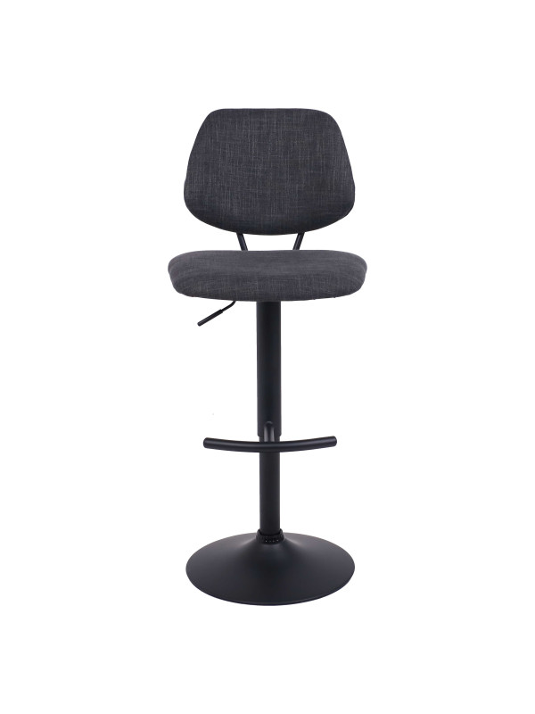 Стул AksHome Jessy темно-серый/черный спереди