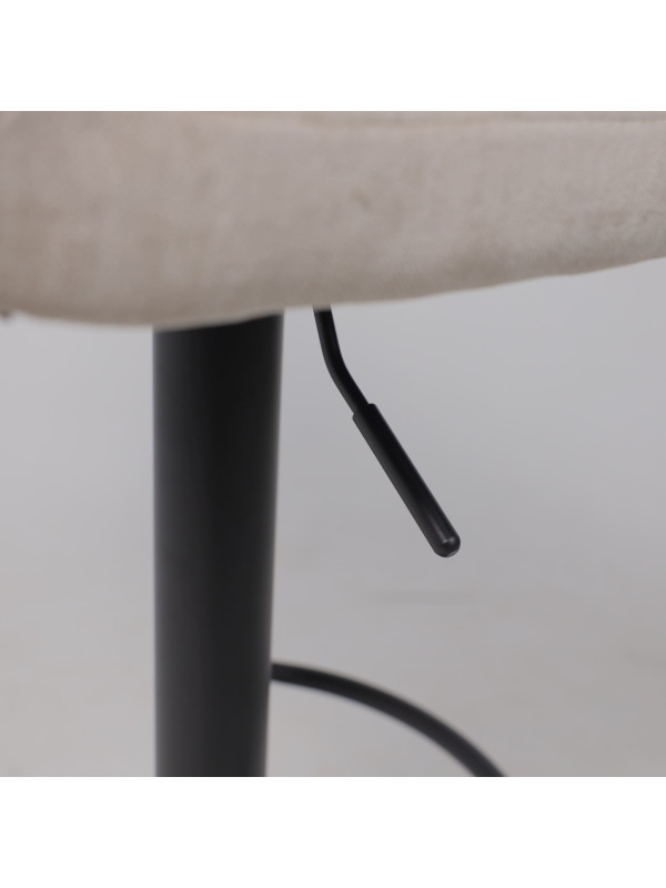 Стул AksHome Logos бежевый/черный механизм регулировки