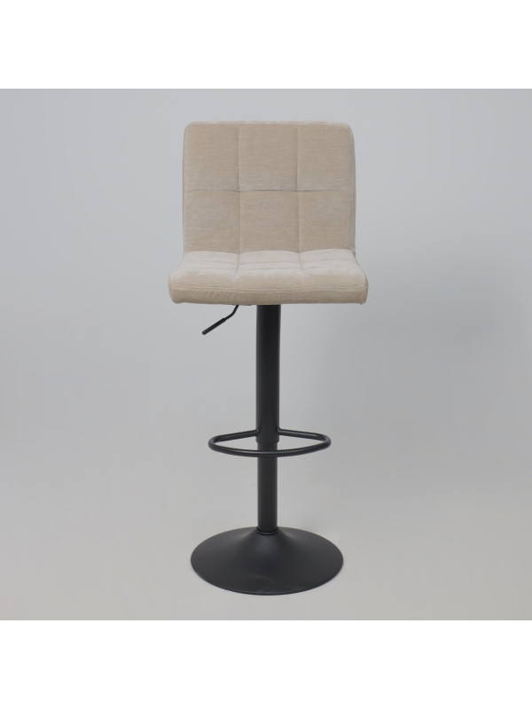 Стул AksHome Logos бежевый/черный спереди