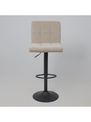 Стул AksHome Logos бежевый/черный спереди