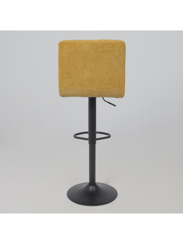 Стул AksHome Logos горчичный/черный сзади