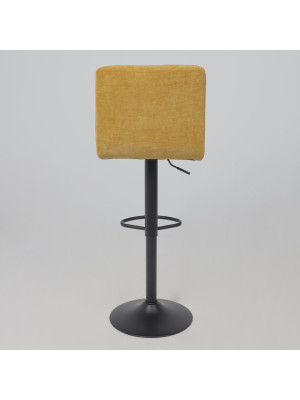 Стул AksHome Logos горчичный/черный сзади