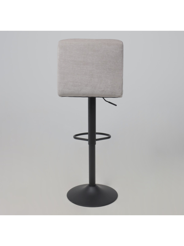 Стул AksHome Logos серый/черный сзади