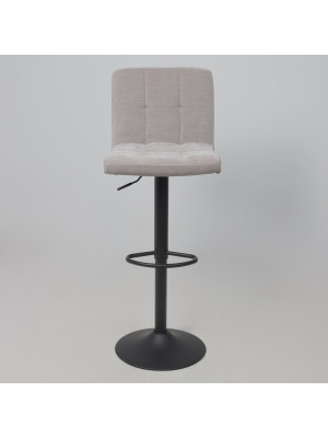 Стул AksHome Logos серый/черный спереди