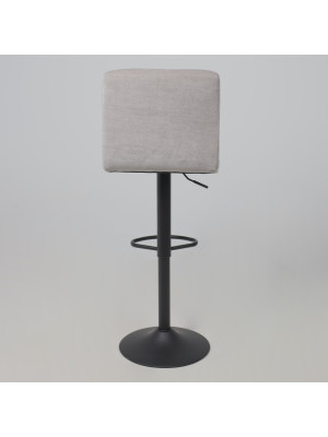 Стул AksHome Logos серый/черный сзади