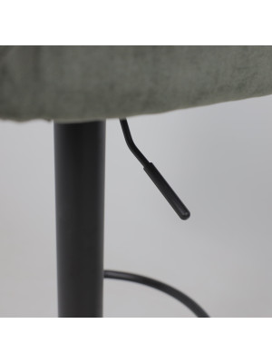 Стул AksHome Logos темно-зеленый/черный механизм регулировки