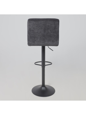 Стул AksHome Logos черный сзади