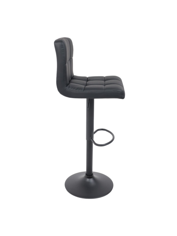 Стул AksHome Logos черный (экокожа) сбоку