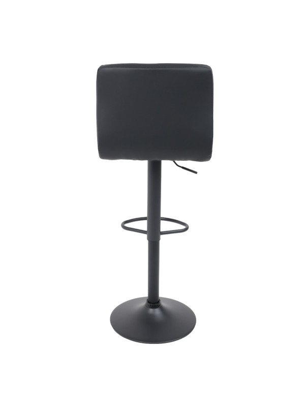 Стул AksHome Logos черный (экокожа) сзади