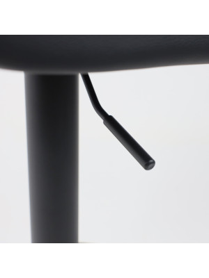 Стул AksHome Logos черный (экокожа) механизм регулировки