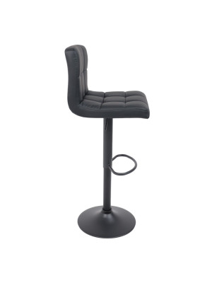 Стул AksHome Logos черный (экокожа) сбоку