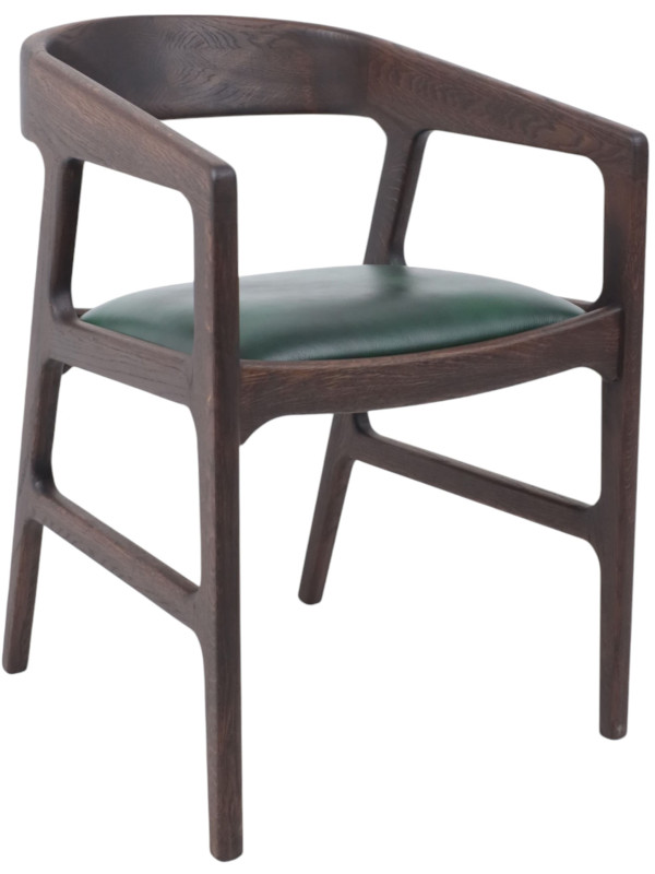 Стул ПМЦ Вардо Комфорт плюс зеленый/дуб натуральный