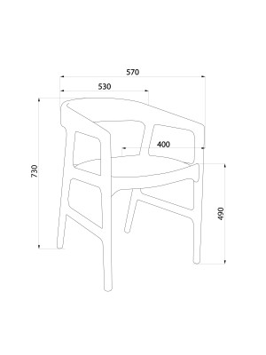 Стул ПМЦ Вардо Комфорт плюс зеленый/дуб натуральный схема
