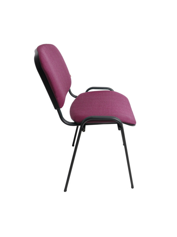 Стул офисный Фабрикант ИЗО BL бордовый сбоку