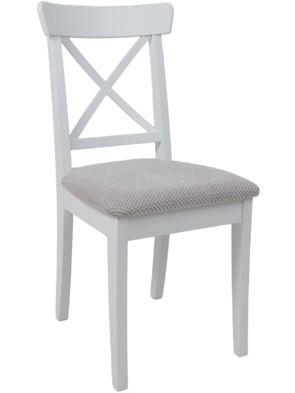 Стул Лидер Ингольф серый/белый