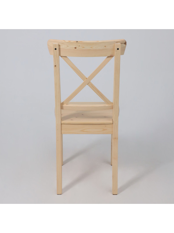 Стул Лидер Ингольф прозрачный лак сзади