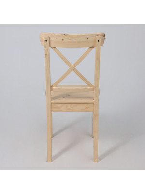 Стул Лидер Ингольф прозрачный лак сзади