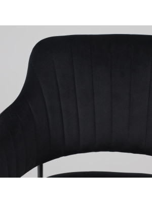 Стул Аврора Кавала черный спинка