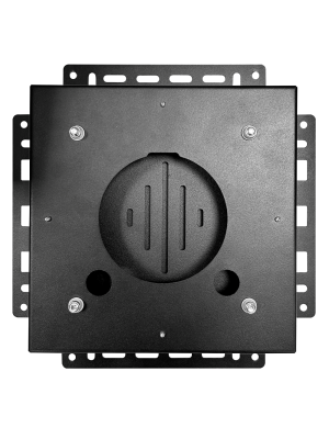 Вентиляционная решетка с вентилятором HOMY AIR PRO SP100BM сзади