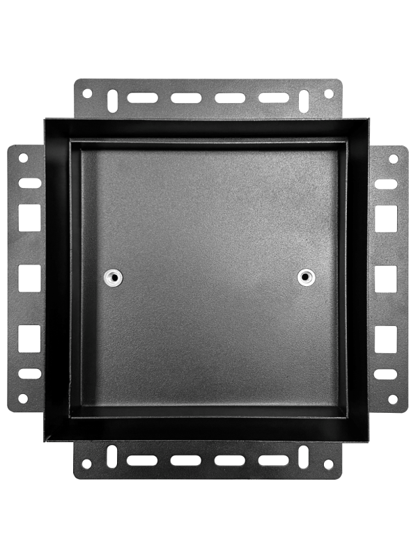 Вентиляционная решетка с вентилятором HOMY AIR PRO SPD100BMS 21x21 с маяком спереди